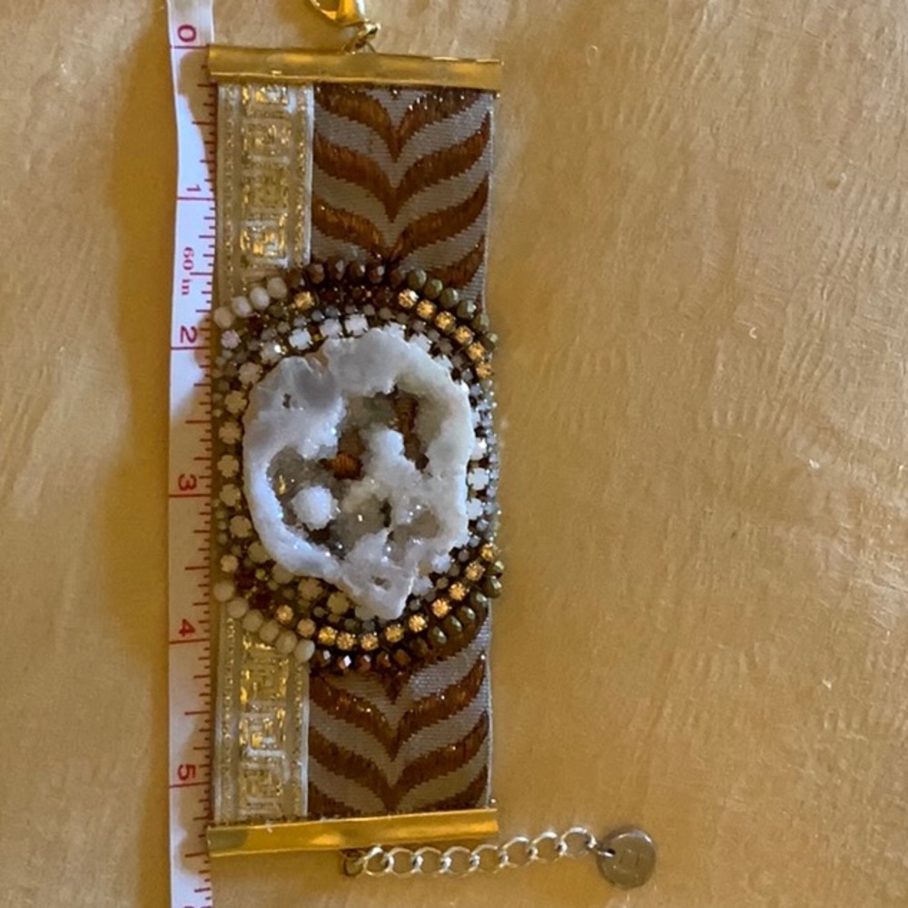 Druzy Quartz Agate bracelet